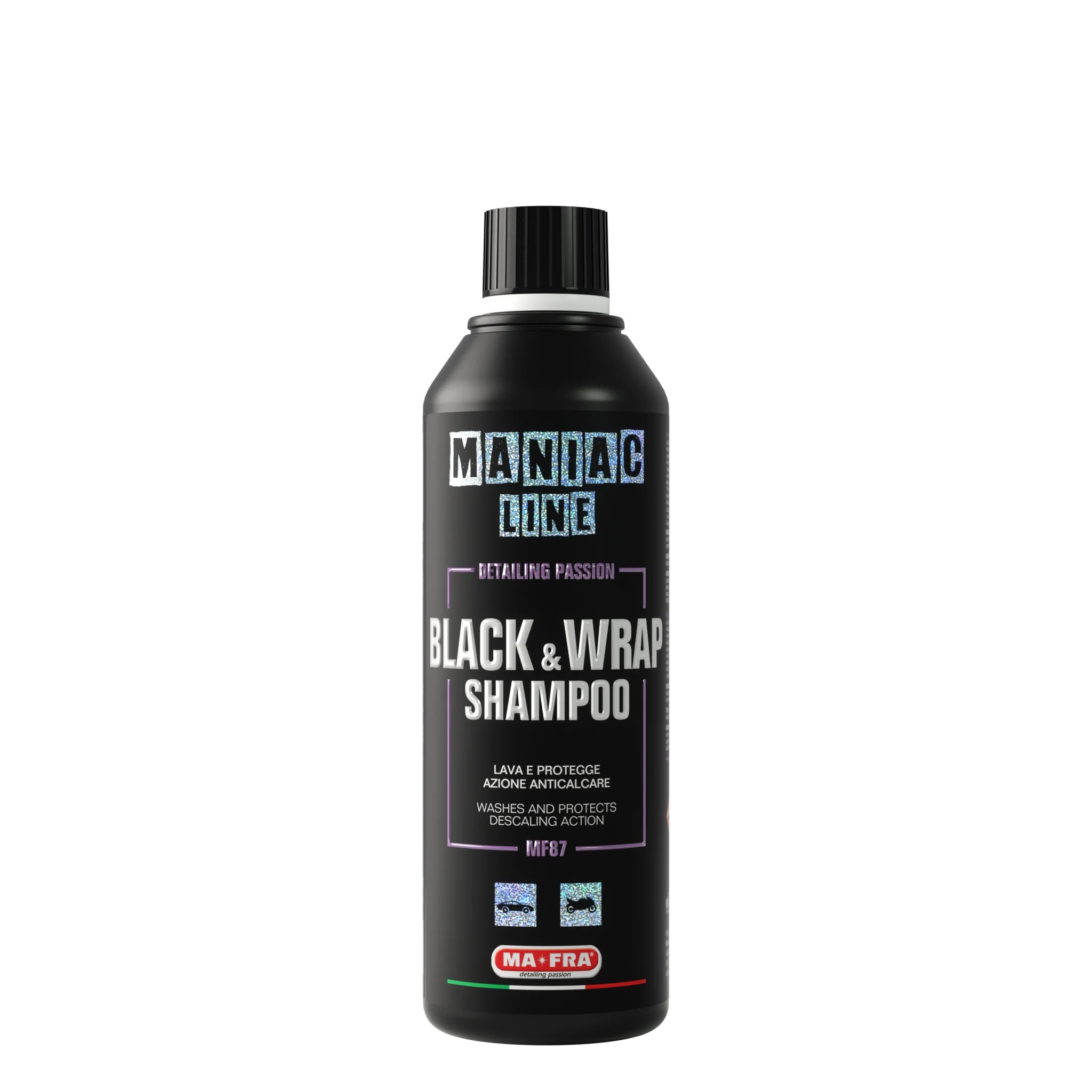 Black & Wrap Autoshampo van Maniac Line