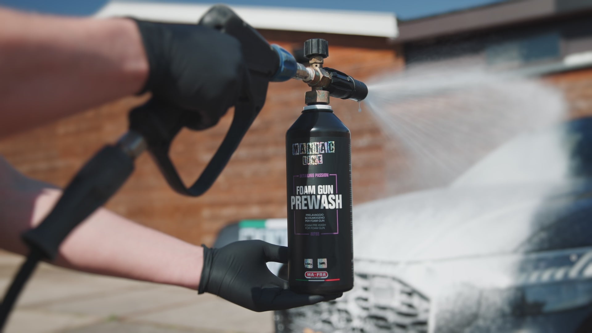 Foam Gun Prewash van Maniac Line