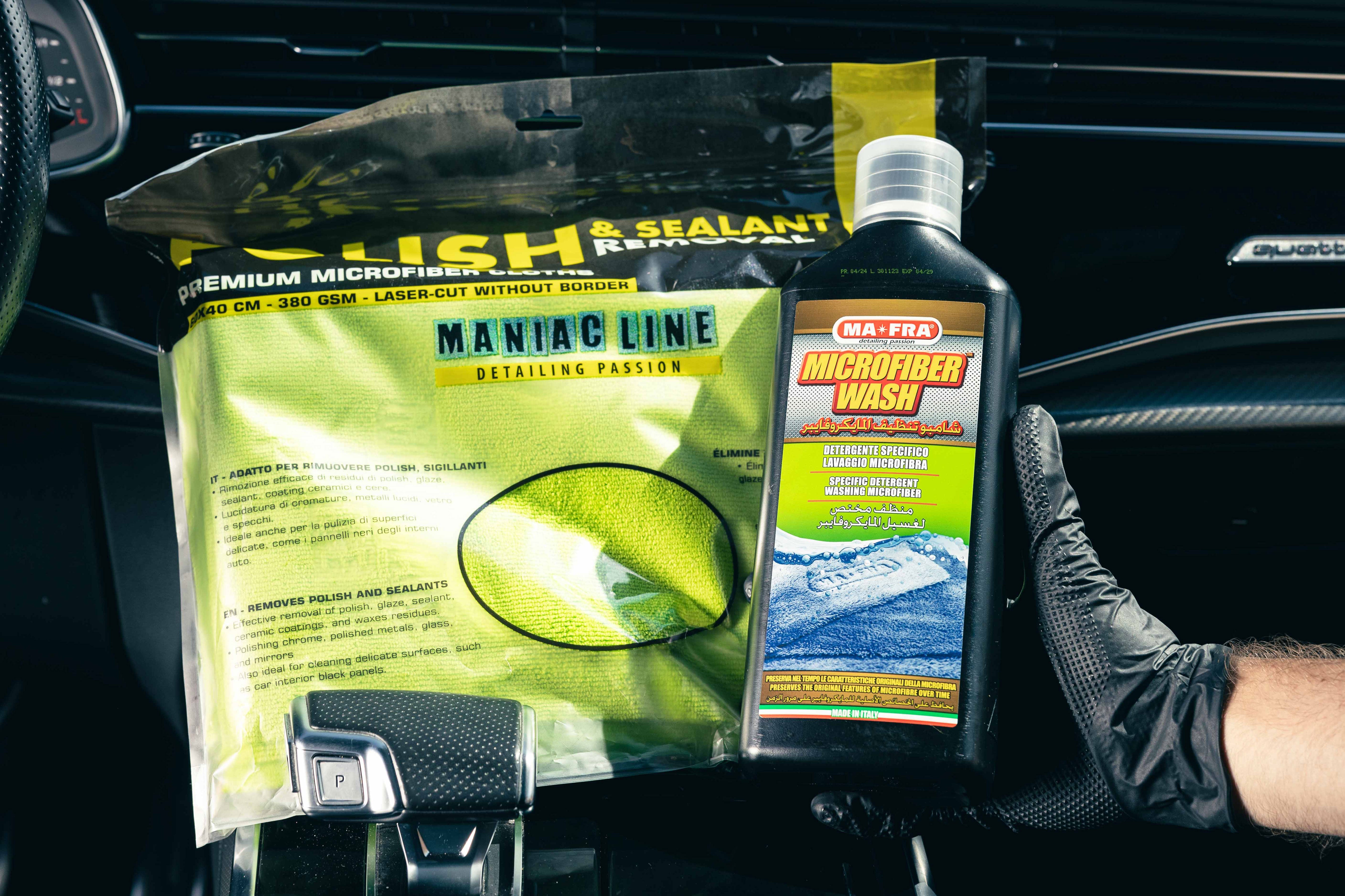 Onderhoud van pads en doeken