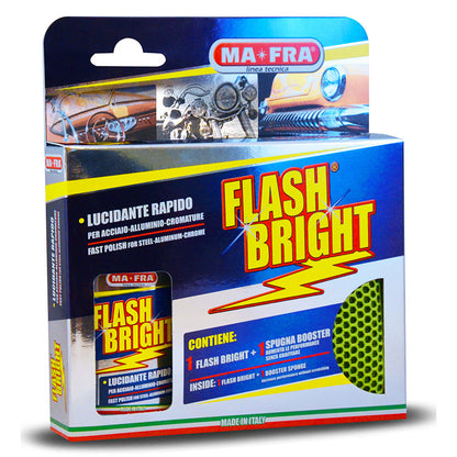 Flash Bright Chroom Poets -Krachtige RVS Reiniger & Polijstmiddel