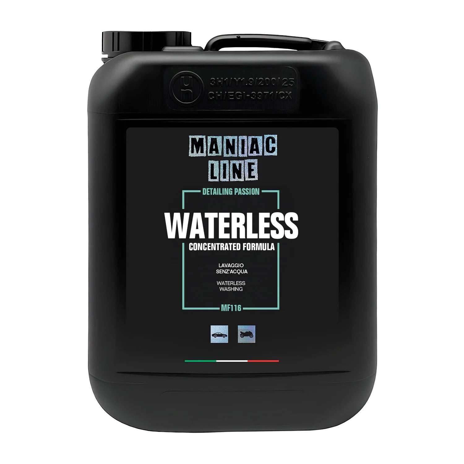 Waterless van Maniac Line
