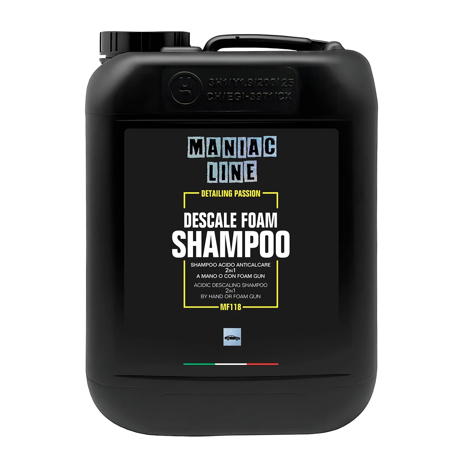 Descale Foam Shampoo van Maniac Line - Kalk verwijderaar