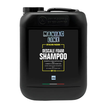 Descale Foam Shampoo van Maniac Line - Kalk verwijderaar