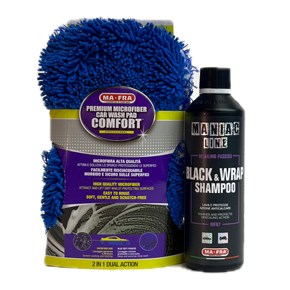 Black & Wrap Autoshampo van Maniac Line