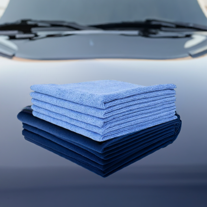 Microfiber, Edgeless 300 Blue, 5 Stuks